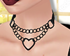 Chain Heart Choker