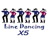 Dance Line dance x5