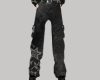 𝕏. STARRY NOIR PANTS