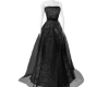 Black Paisley Vamp Gown