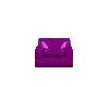 purple sm sofa/rosepilow