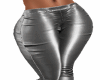 Pants silver latex