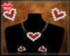 Heart Jewelry set