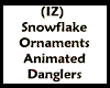(IZ) Snowflake Ornaments
