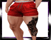DC..SHORTS RED+TATTO L