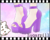 zg.Violet Chunky Sandals