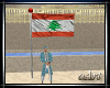 Lebanon flag animated