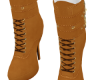 Lace-Up Boot |Turmeric