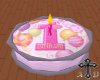 Babys 1st bday cake girl