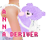 MOCHILA URSINHO LILAS