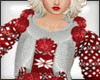 Red Xmas Sweater+Scarf