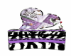 purple zebra dresser