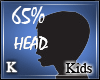 Kids 65% Head Scaler |K