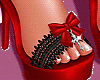 SEXY LACE RED HEELS