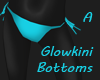 [A]GLowkini Bottoms Blue