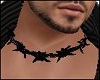 Black Barb Wire Collar