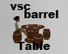 vsc Barrel Table