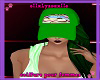green KIUI cozy cap