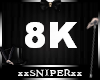 8K Support Sticker