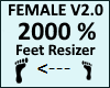 Feet Scaler 2000% V2.0