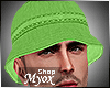 Overalls Green Hat