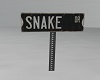 Snake Road Sign