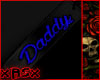 ⛧Daddy Tag - Blue