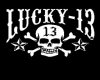 Lucky 13 Skull T