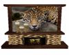 (V) Fireplace Leopard