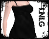 L:Preg Dress-Black
