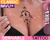 LIBRA - Chest Tattoo