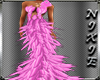 NIX~Pink Fether Gown