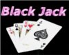 3d black jack sign