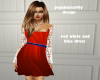 red ,white and blue dres
