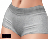 Lu| Mini grey shorts