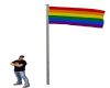 Pride Flag Flagpole