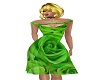 green rose dress med
