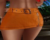 BML  Orange Mini Skirt