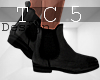 Black formal boots