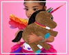 Kids Afro Unicorn Toy