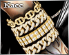 *Kc*Icy gold R bracelet