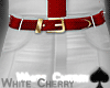 Cat~ White Cherry .Pants