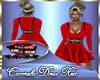 carmella red dress