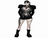 dark black gothic skirt
