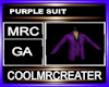 PURPLE SUIT