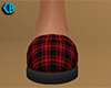 Red Slippers Plaid (F)