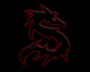 Tribal Dragon - Red (R)