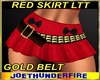 Red Gold Skirt