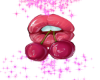 Cutout Cherry Lips