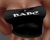 +BABE TOP BLACK+